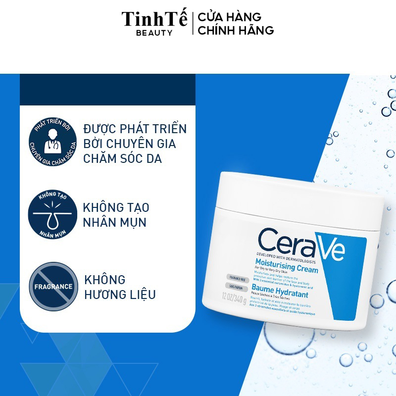Kem dưỡng ẩm toàn thân  Cerave MOISTURISING CREAM 50g/340g/454g