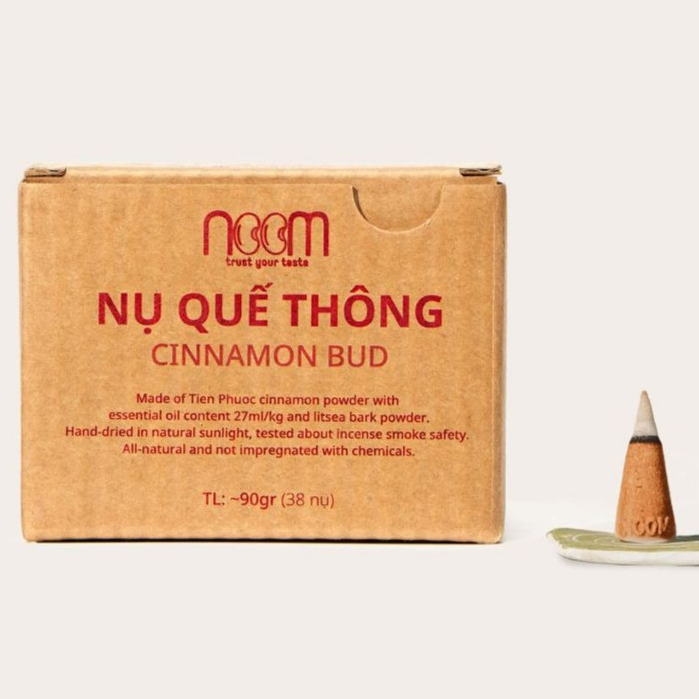 Nụ Quế Thông Tự Nhiên - Nụ Nhang Sạch Không Hóa Chất - Hộp 90g (38 nụ) - Noom - FoodMap