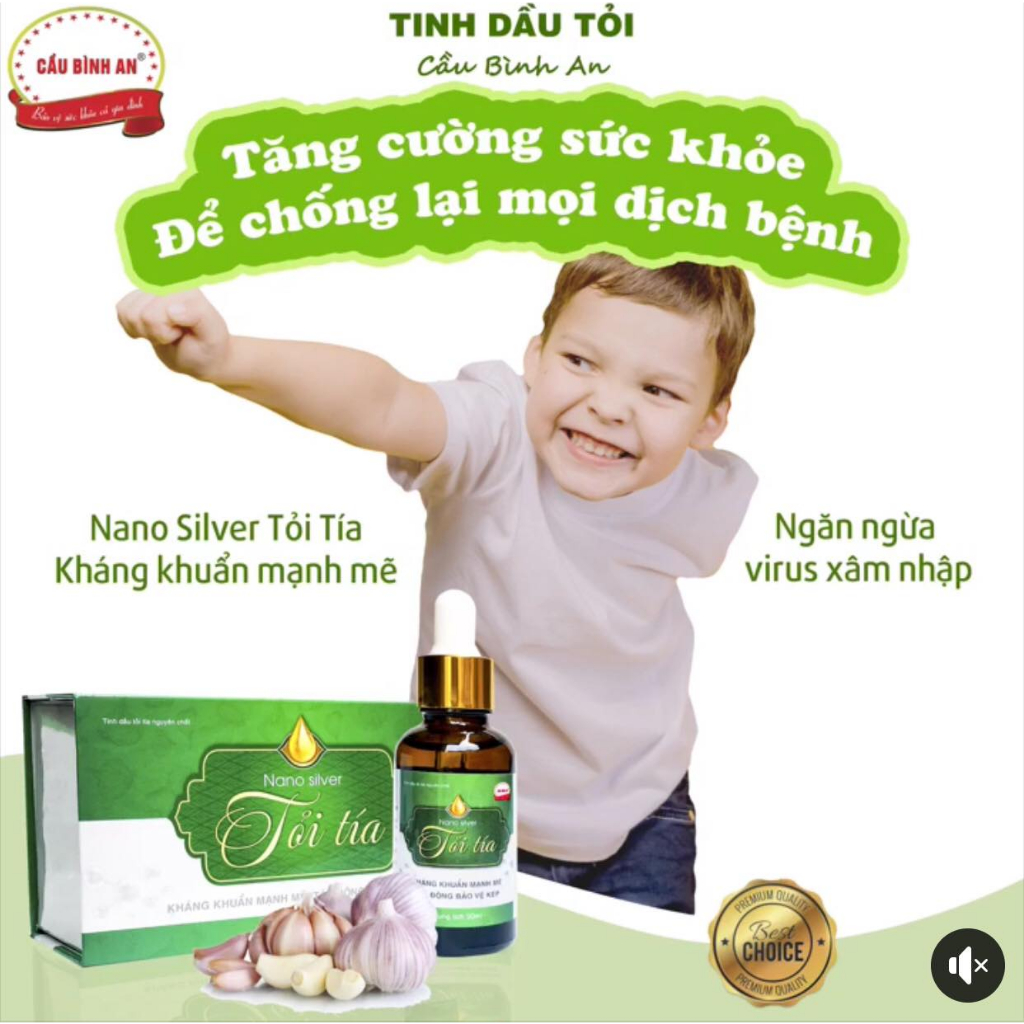 Tinh dầu tỏi Cầu Bình An