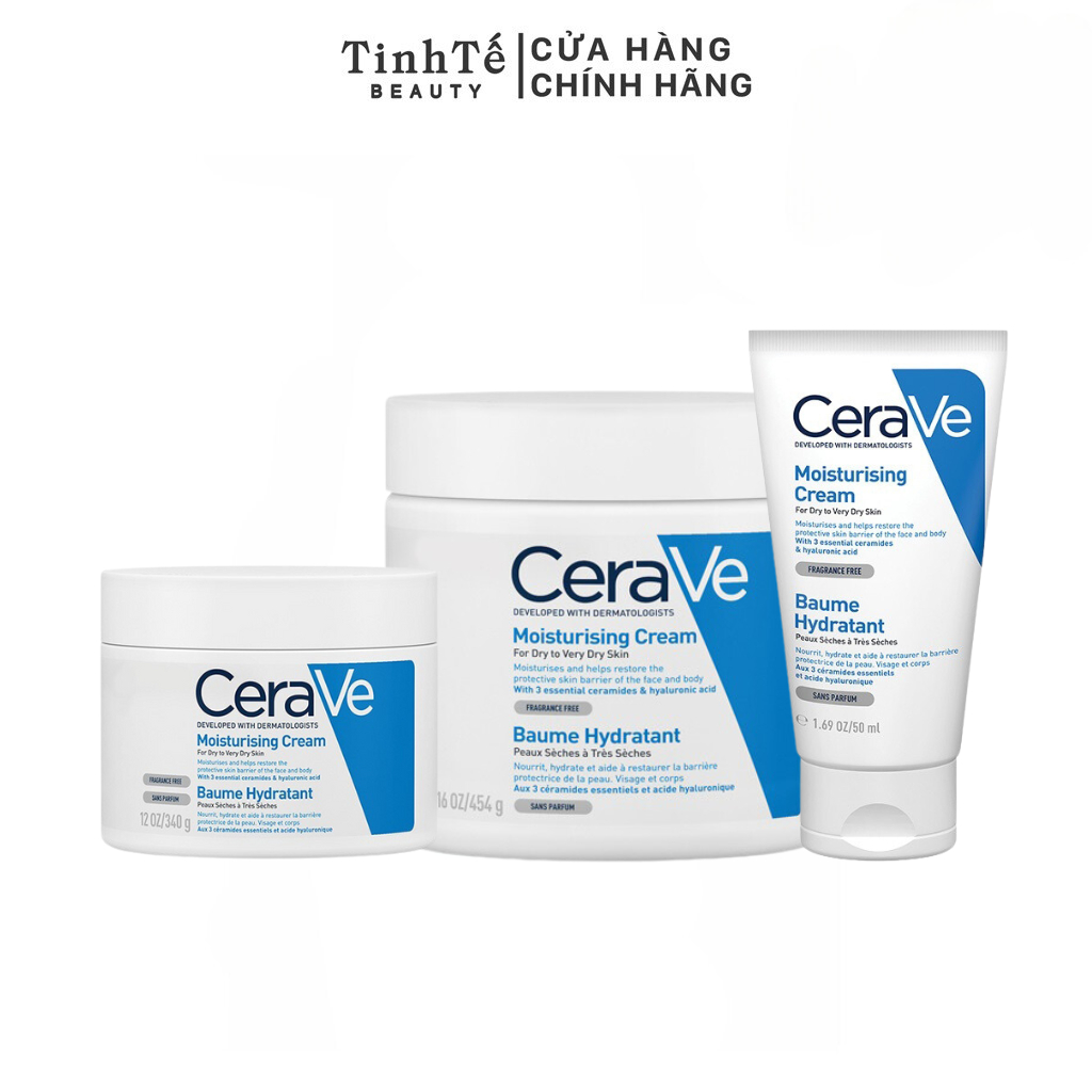 Kem dưỡng ẩm toàn thân  Cerave MOISTURISING CREAM 50g/340g/454g