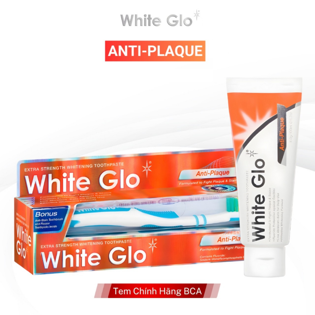 Kem Đánh Răng White Glo 150ml Nhập Khẩu Chính Hãng