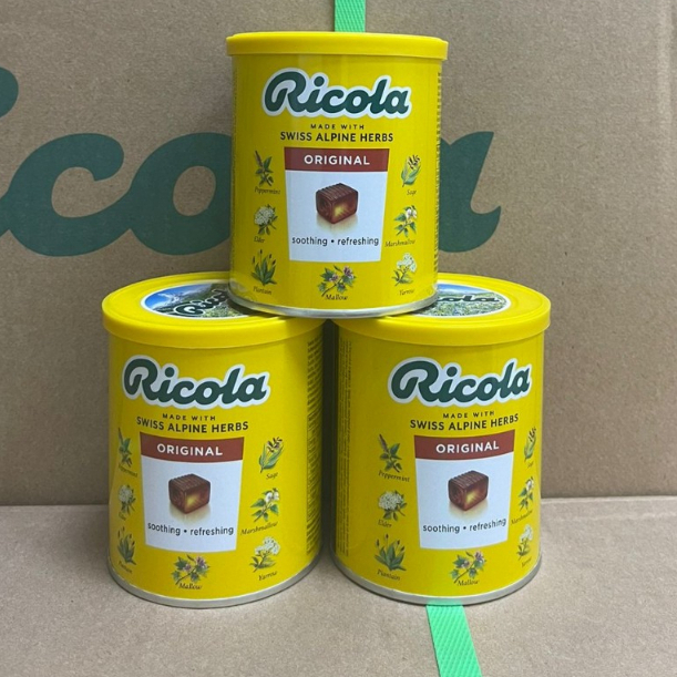 Kẹo ngậm ho thảo mộc Ricola Original Herb 250gr