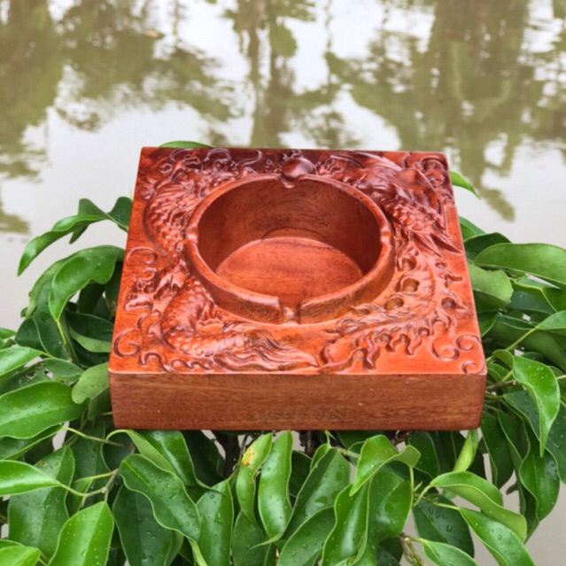 Gạt tàn gỗ hương. Trang trí, quà tặng, vệ sinh, phong thuỷ, tạp hoá, đồ dùng gia đình