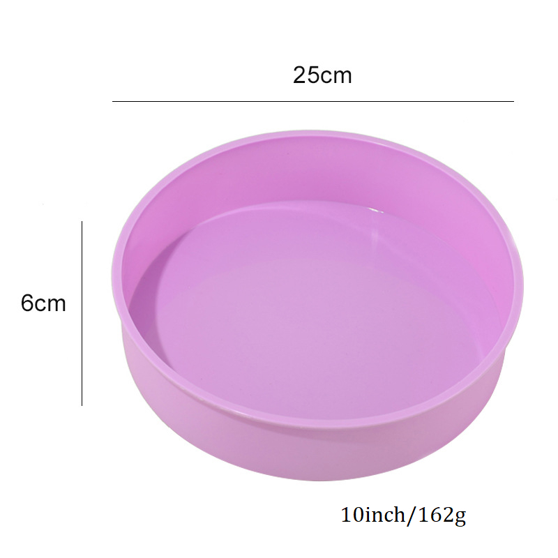 SG - Khuôn silicon hình tròn làm bánh, nướng bánh nhiều cỡ 4inch / 6inch / 8inch