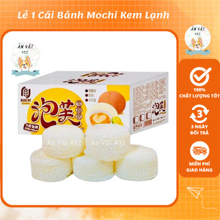 Lẽ 1 cái bánh mochi kem lạnh - ăn vặt 492
