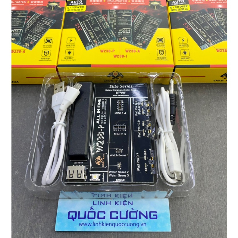Kích pin W238-P OSS i-Pad + A-pple W-atch