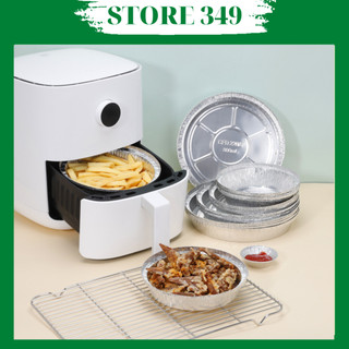 50 KHAY GIẤY BẠC TRÒN CÓ NẮP 18CM