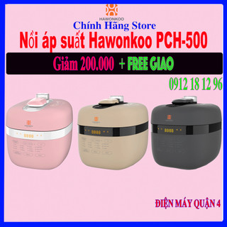 Nồi áp suất hawonkoo pch-500-cf / pch-500-gr / pch-500-pk - hàng chính hãng
