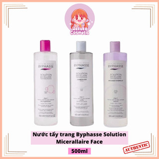 Nước tẩy trang Byphasse Solution Micerallaire Face 500ml