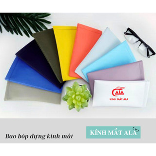 Bao bóp da đựng kính nhiều màu sắc