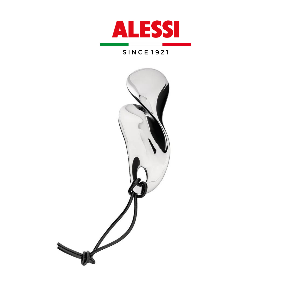 Mở nắp chai bia thép không gỉ nhỏ gọn ALESSI BULLA - Hàng chính hãng