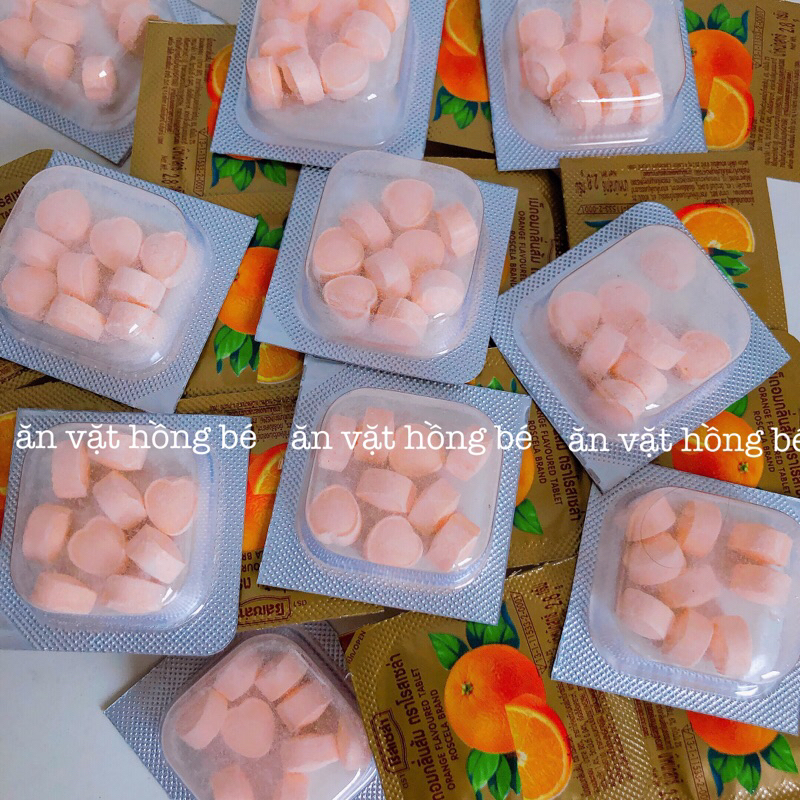 Kẹo C cam Thái Lan, kẹo C trái tim tuổi thơ
