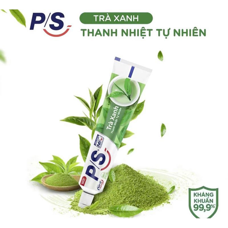 Combo 3 kem đánh răng p/s trà xanh 230g