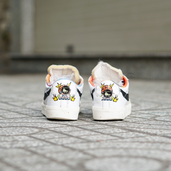 Giày Thể Thao Nam BLAZER LOW 77 MAKE IT COUNT DJ4279-101 GIÀY CŨ CHÍNH HÃNG