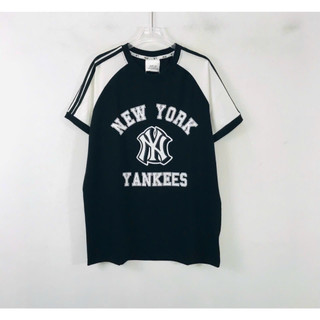 Áo Phông Nam Nữ MLB Mẫu Mới Hàng Xuất Dư New York Yankess Phối Màu Siêu Đẹp