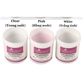 Bột đắp móng ezflow màu hồng, trắng, trong