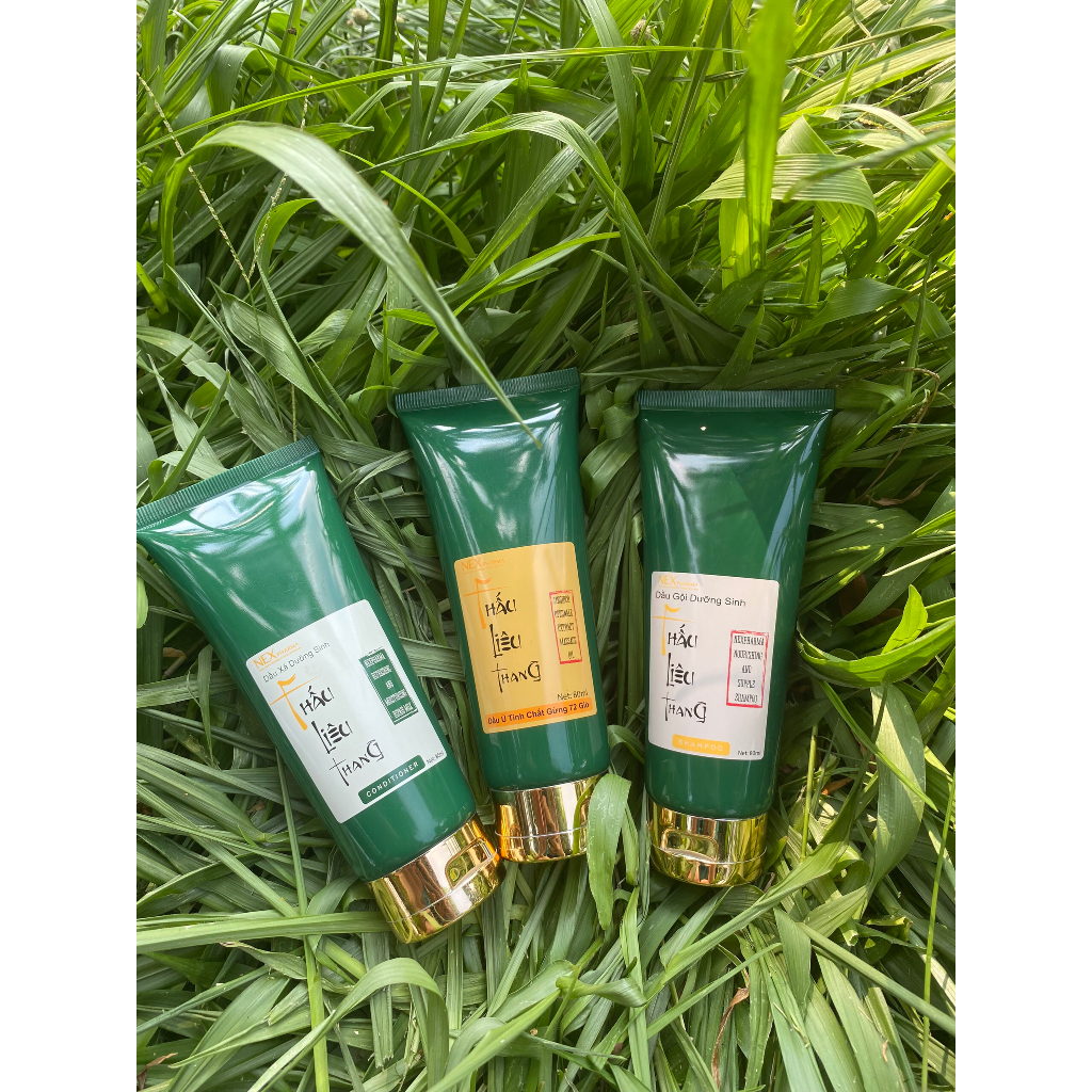 Dầu Ủ Gừng Thảo Dược Thấu Liêu Thang 80ml giúp nuôi dưỡng nang tóc, giúp chắc khoẻ tóc, lưu thông khí huyết