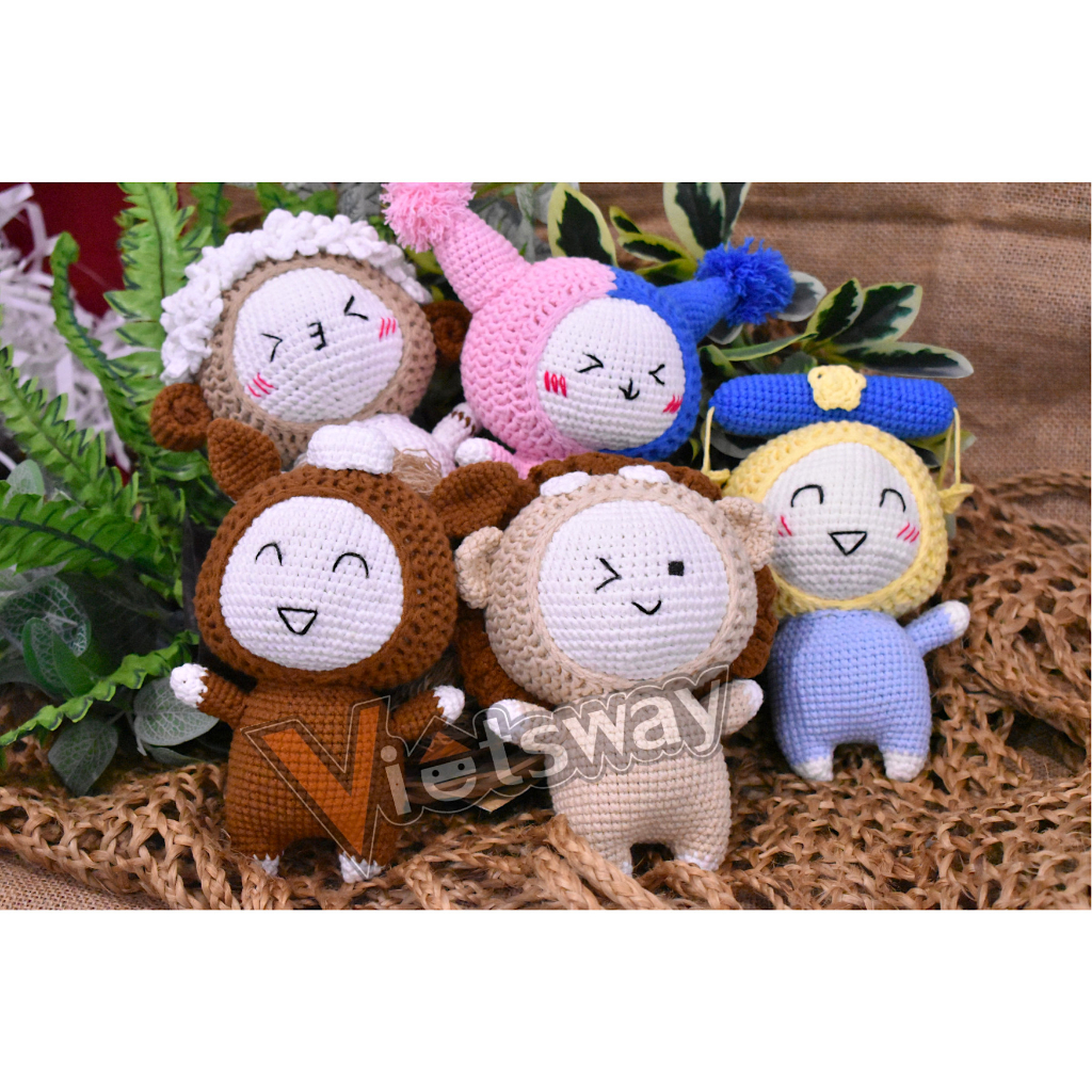 Thú Bông 12 Cung Hoàng Đạo Móc Len Cotton Hanmade Cao Cấp Siêu Đáng Yêu | 𝐌𝐞𝐚𝐧𝐢𝐧𝐠𝐟𝐮𝐥 𝐆𝐢𝐟𝐭 𝐅𝐨𝐫 𝐋𝐨𝐯𝐞𝐝 𝐎𝐧𝐞𝐬