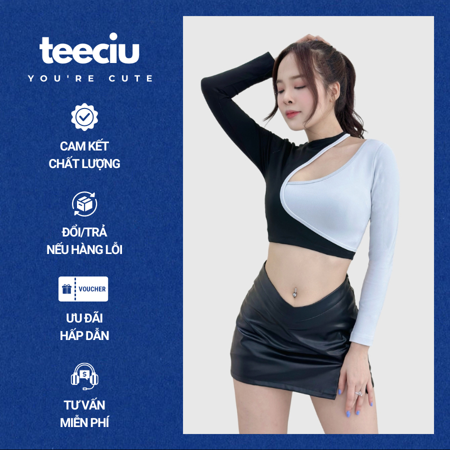 Áo Croptop Fitflex Teeciu