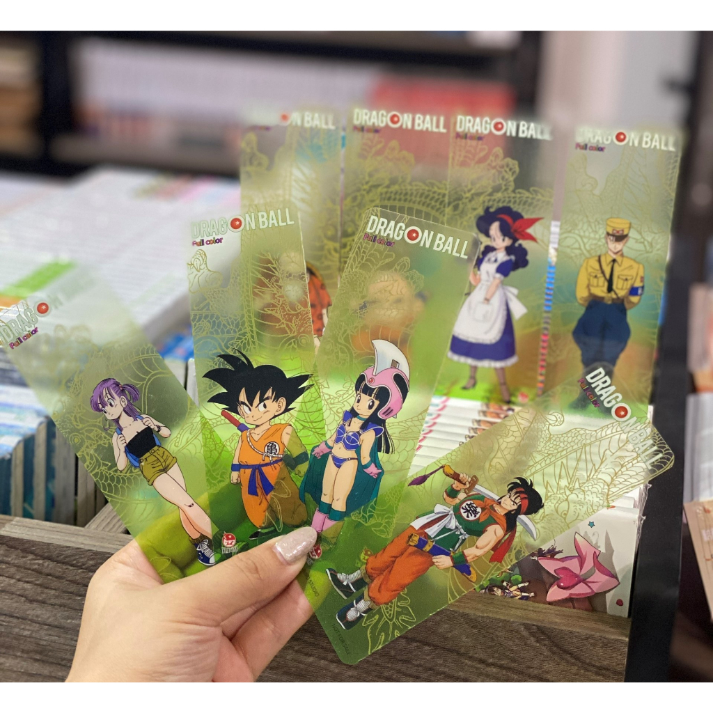 Phụ kiện - Bookmark - Postcard - Standee - Dragon ball màu - 7 viên ngọc rồng - Lẻ
