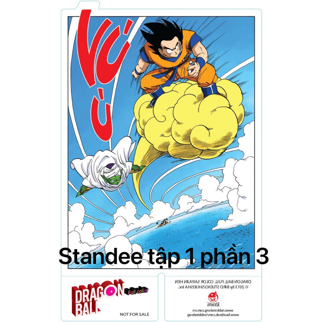 Phụ kiện - Bookmark - Postcard - Standee - Dragon ball màu - 7 viên ngọc rồng - Lẻ