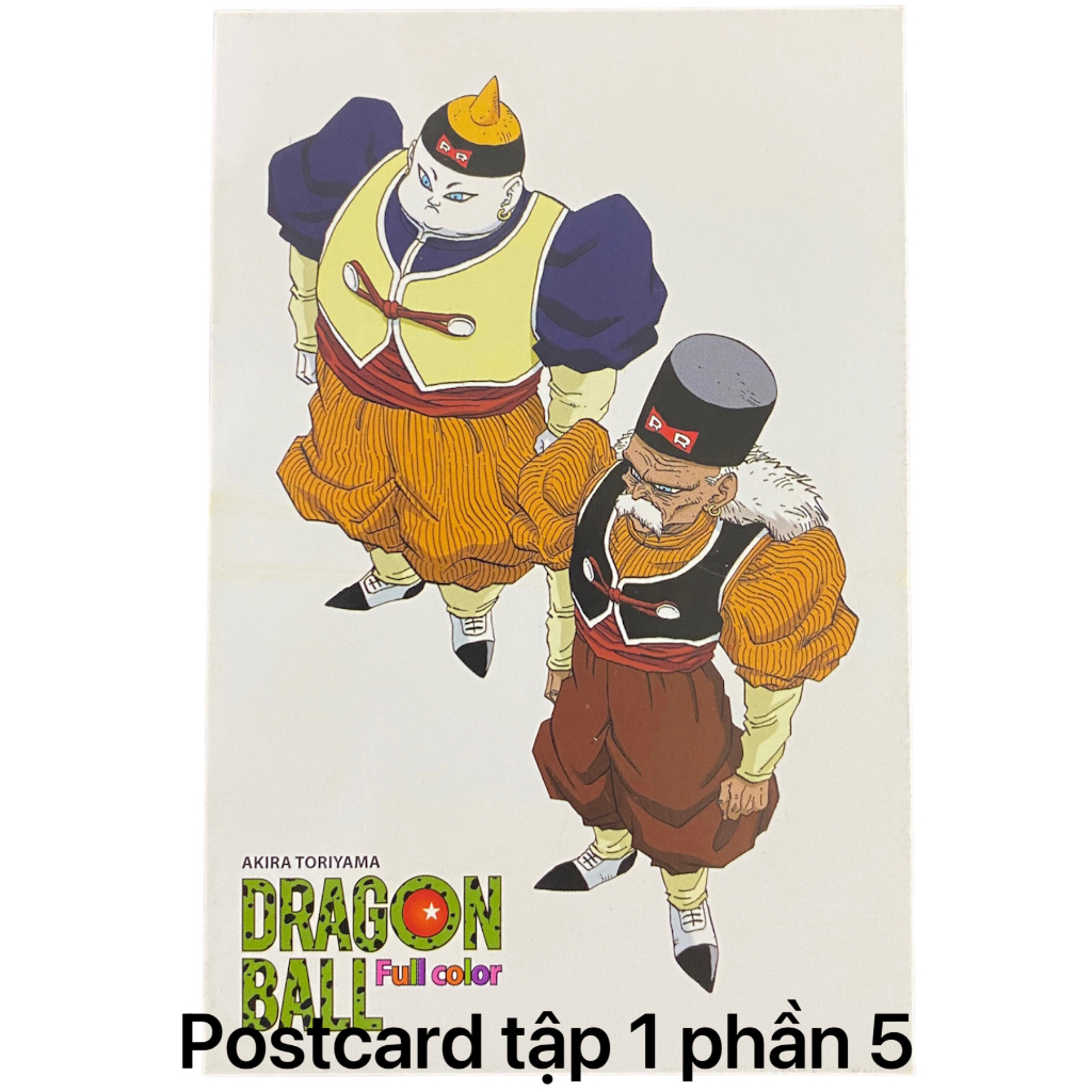 Phụ kiện - Bookmark - Postcard - Standee - Dragon ball màu - 7 viên ngọc rồng - Lẻ