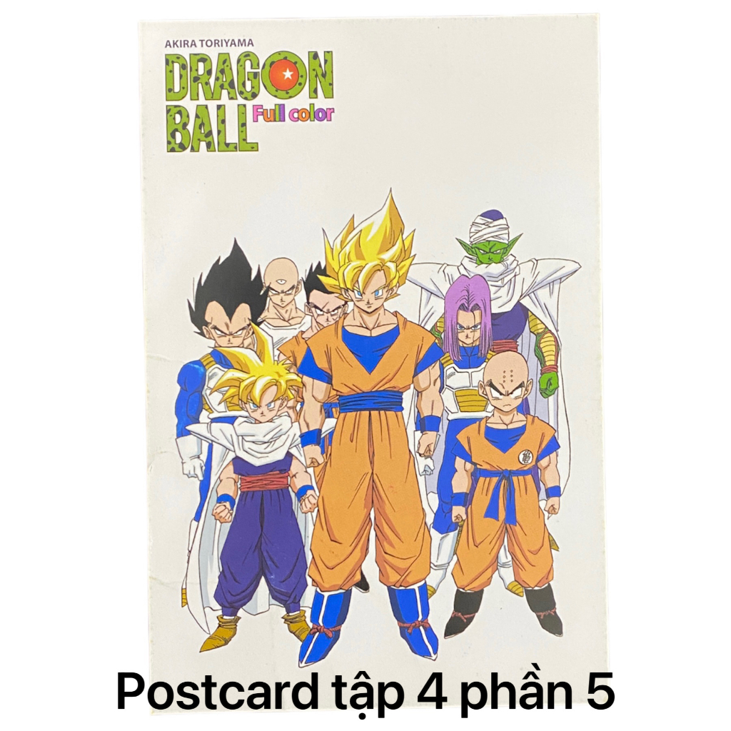 Phụ kiện - Bookmark - Postcard - Standee - Dragon ball màu - 7 viên ngọc rồng - Lẻ