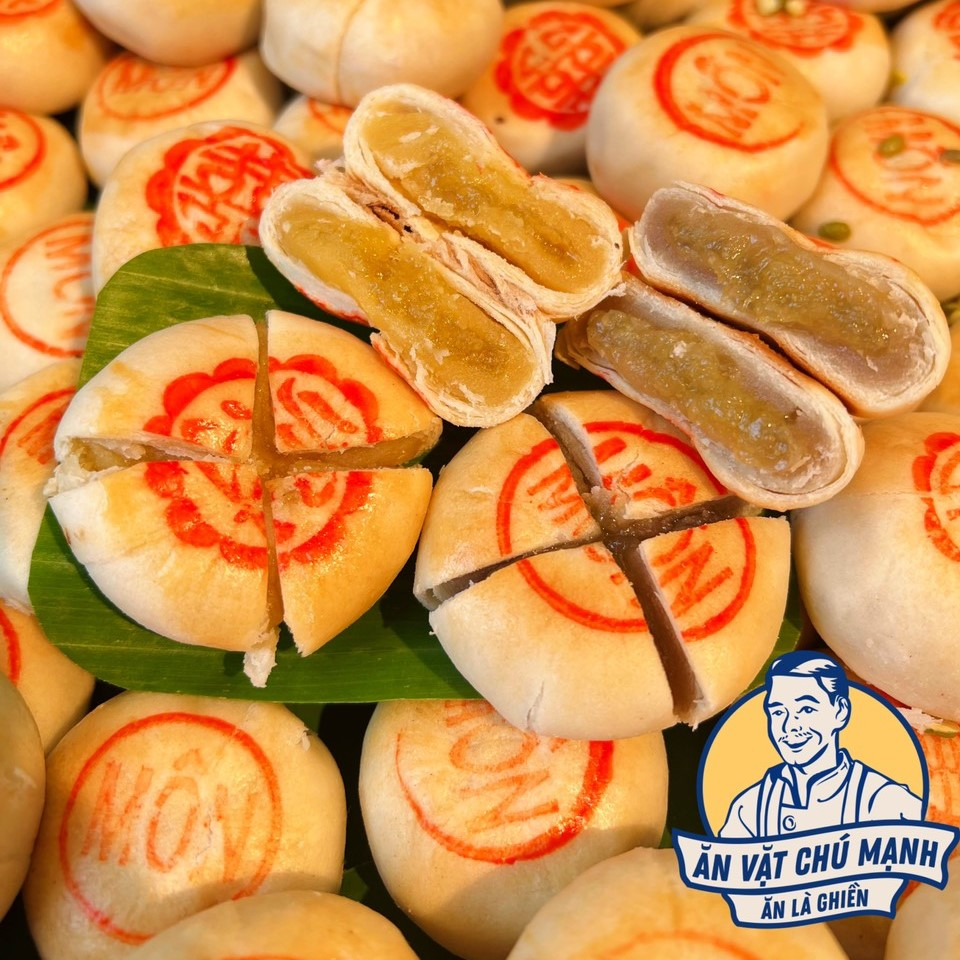 Bánh Pía Đậu Xanh SR / Khoai Môn SR