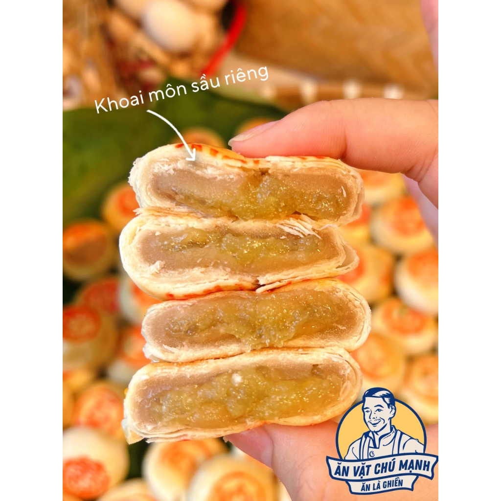 Bánh Pía Đậu Xanh SR / Khoai Môn SR