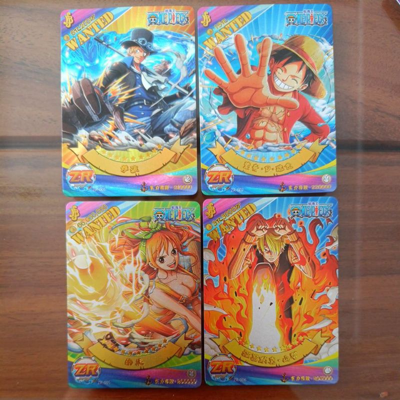 Thẻ One Piece ZR, PR box Wano