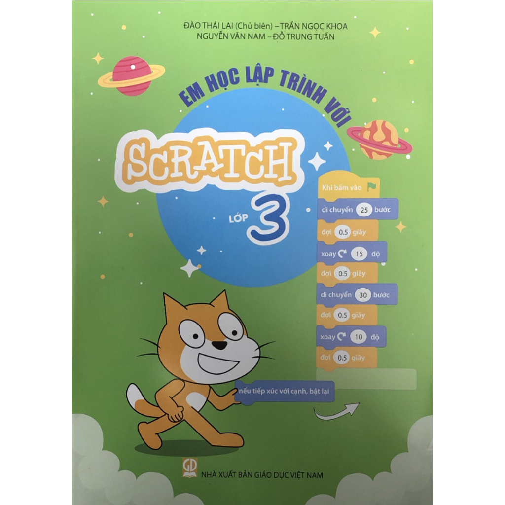 Sách - Em học lập trình với Scratch lớp 3