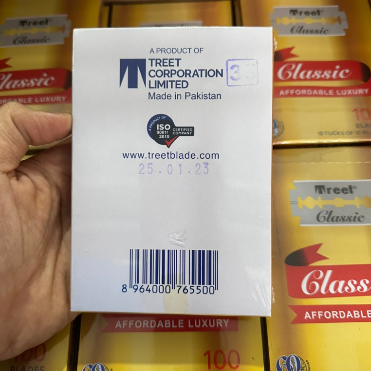 Dao lam Treet Classic hộp 100 lưỡi