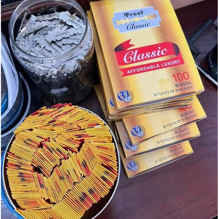 Dao lam Treet Classic hộp 100 lưỡi