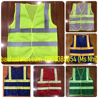 Áo lưới phản quang dán giá rẻ