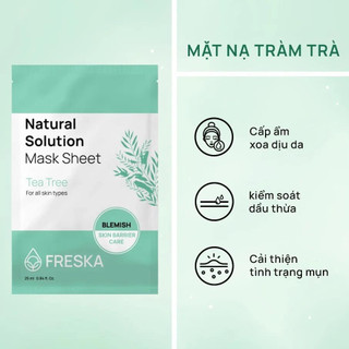 Mặt nạ giấy Freska Natural Solution Mask Sheet