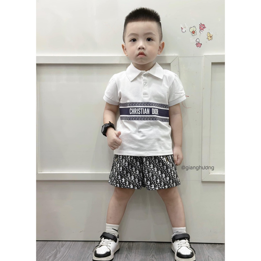 Áo polo cho bé ĐÌ O, Áo cổ bẻ cho bé, TP KIDS,