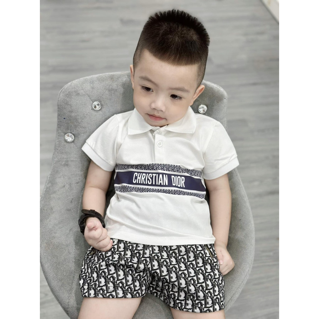 Áo polo cho bé ĐÌ O, Áo cổ bẻ cho bé, TP KIDS,