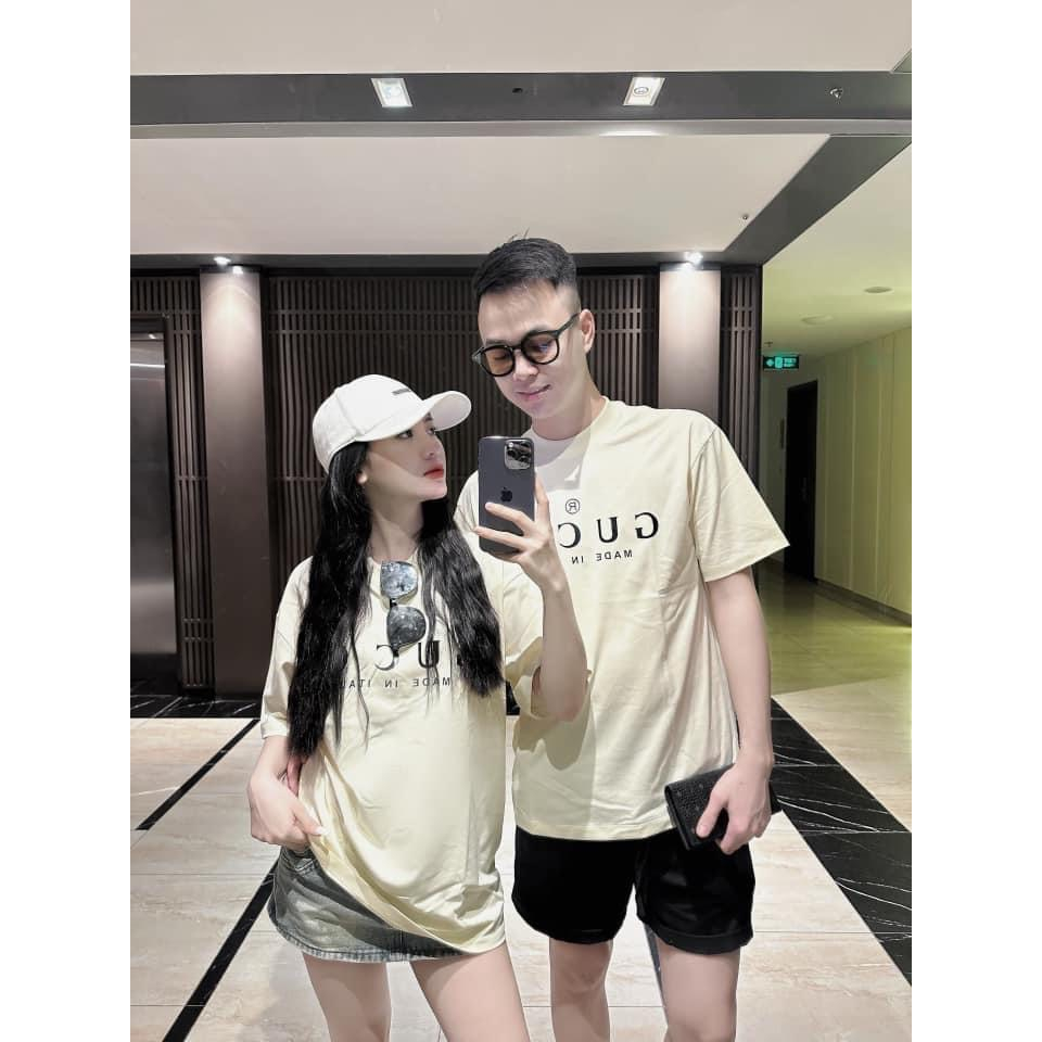 Áo thun cho bé gu ci basic, áo thun gia đình, TP KIDS,