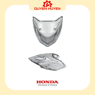 Cụm kính đèn hậu airblade - chính hãng honda - nắp mica đèn sau air blade 125/160, ab 2020/2021/2022/2023