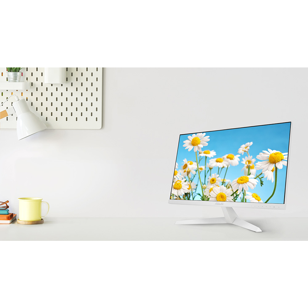 Màn hình PC Asus VY249HE-W (23.8 inch/FHD/IPS/75Hz/1ms) thiết kế chân V siêu đẹp trắng sáng, hàng chính hãng BH 3 năm | BigBuy360 - bigbuy360.vn