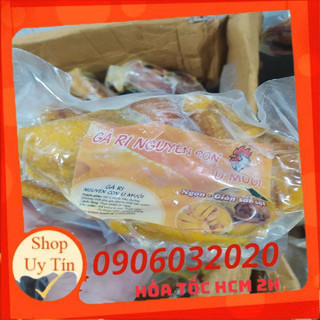 Gà ủ muối nguyên con đầy đủ đầu chân mề 1kg2 thơm ngon - Tâm Phúc Foods