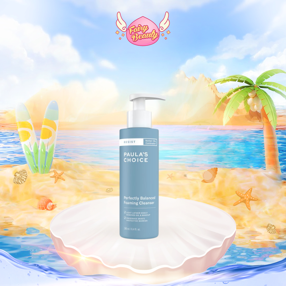 Sữa Rửa Mặt Cân Bằng Cho Da Dầu Lão Hóa Resist Perfectly Balanced Foaming Cleanser 190ml