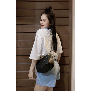 ( SẴN HCM ) SET JEAN THUN PHỐI XANH
