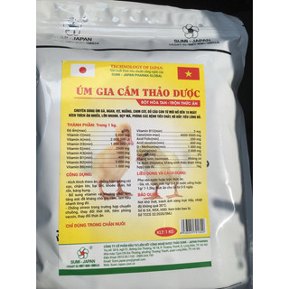 Úm gia cầm thảo dược cho gà vịt ngan cút gói 1 kg