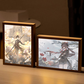  Tranh Phát Sáng Anime Tranh Đèn Led Để Bàn Trang Trí Phòng Quà Tặng Ý Nghĩa 