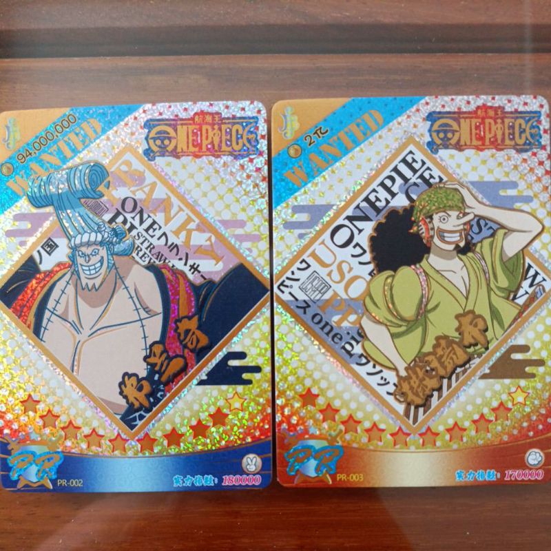 Thẻ One Piece ZR, PR box Wano