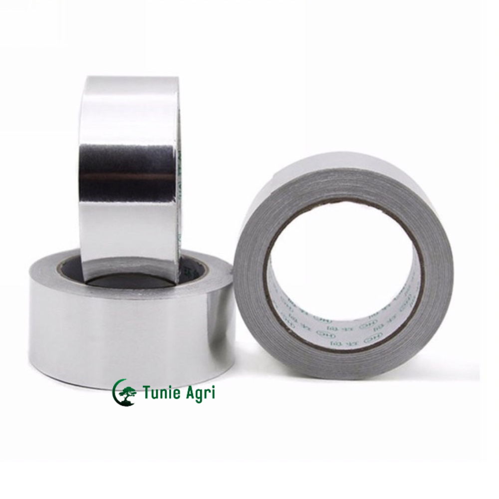 Băng keo bạc Băng dính nhôm cao cấp chịu nhiệt 20m chống nước bảo ôn dán kẽ hở bồn rủa bát nhà bếp