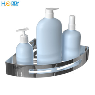 Kệ góc nhà tắm inox 304 loại dày 1.8mm mẫu khoan Hobby Home Decor KG2