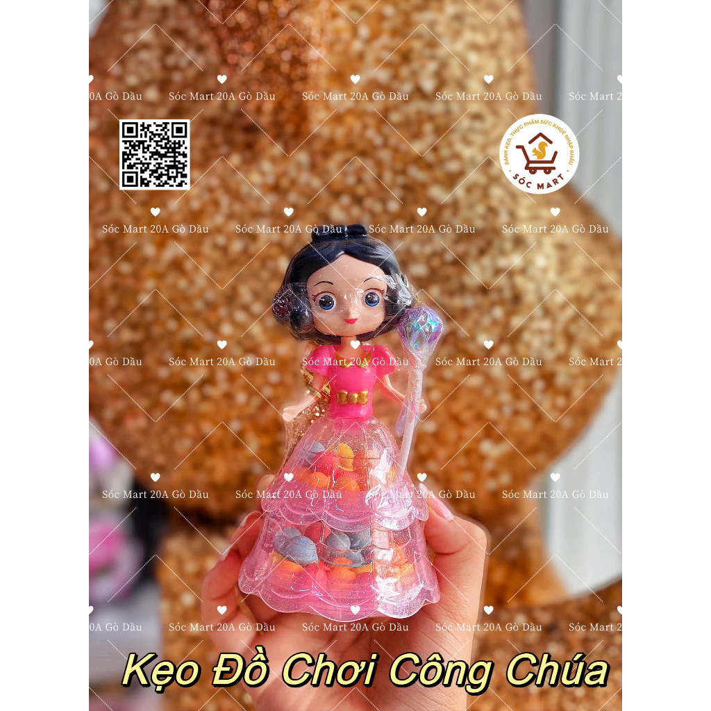 KẸO ĐỒ CHƠI CÔNG CHÚA BÚP BÊ ⚡ Dễ Thương ⚡ Độc Đáo