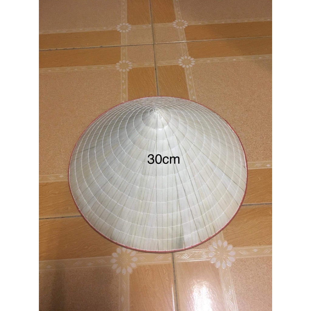 Nón lá mini đủ size, dùng trang trí, decor,1 cái nón lá